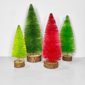 Bottle Brush Tree Set